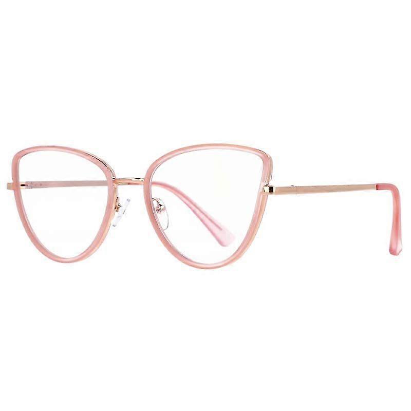 53369 Cute Cat Eye Anti Blue Light Optical Glasses Frames Women Fashion Computer Eyeglasses