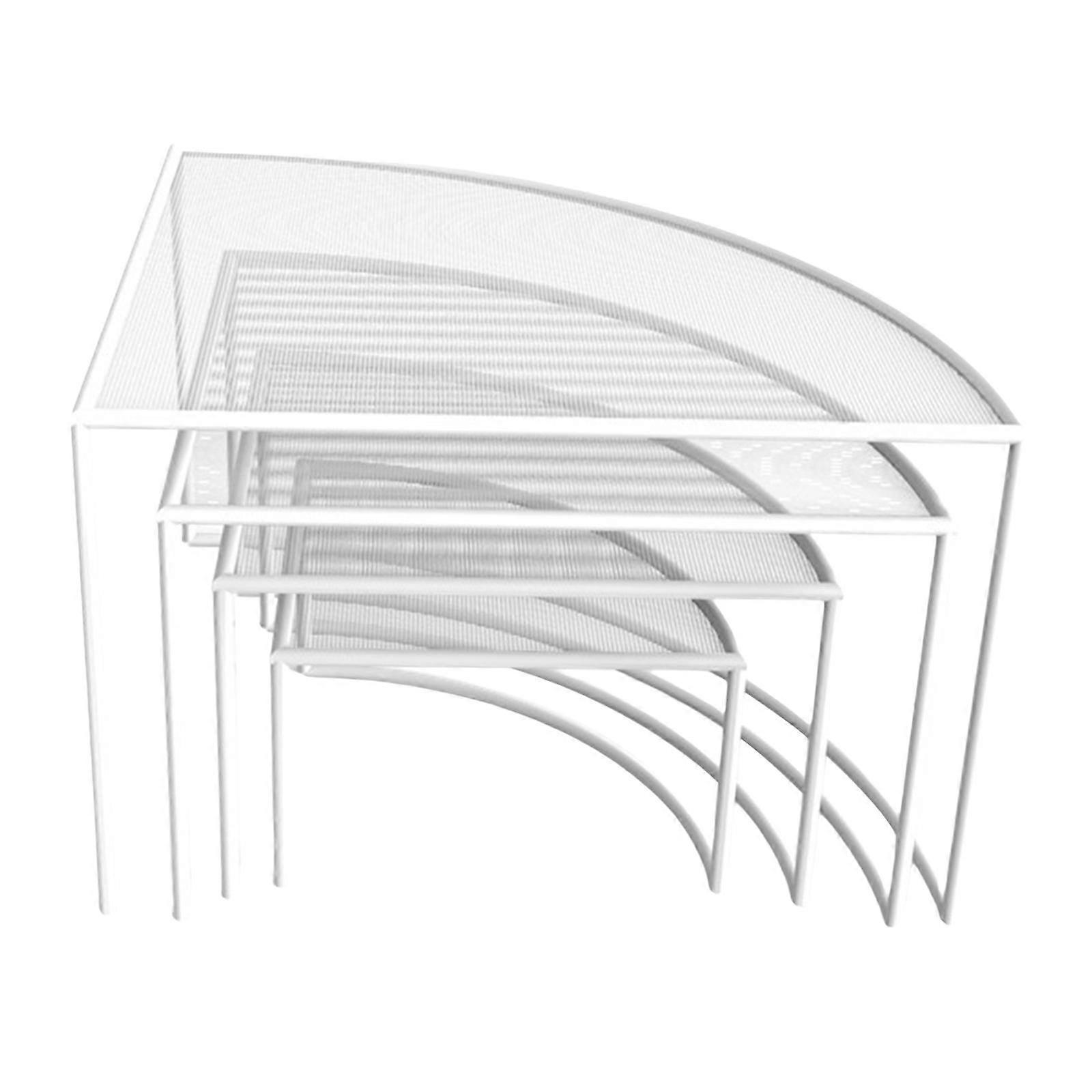 4Pcs Modern Iron Cake Stand Semicircle Display Riser Decorative Creative Dessert