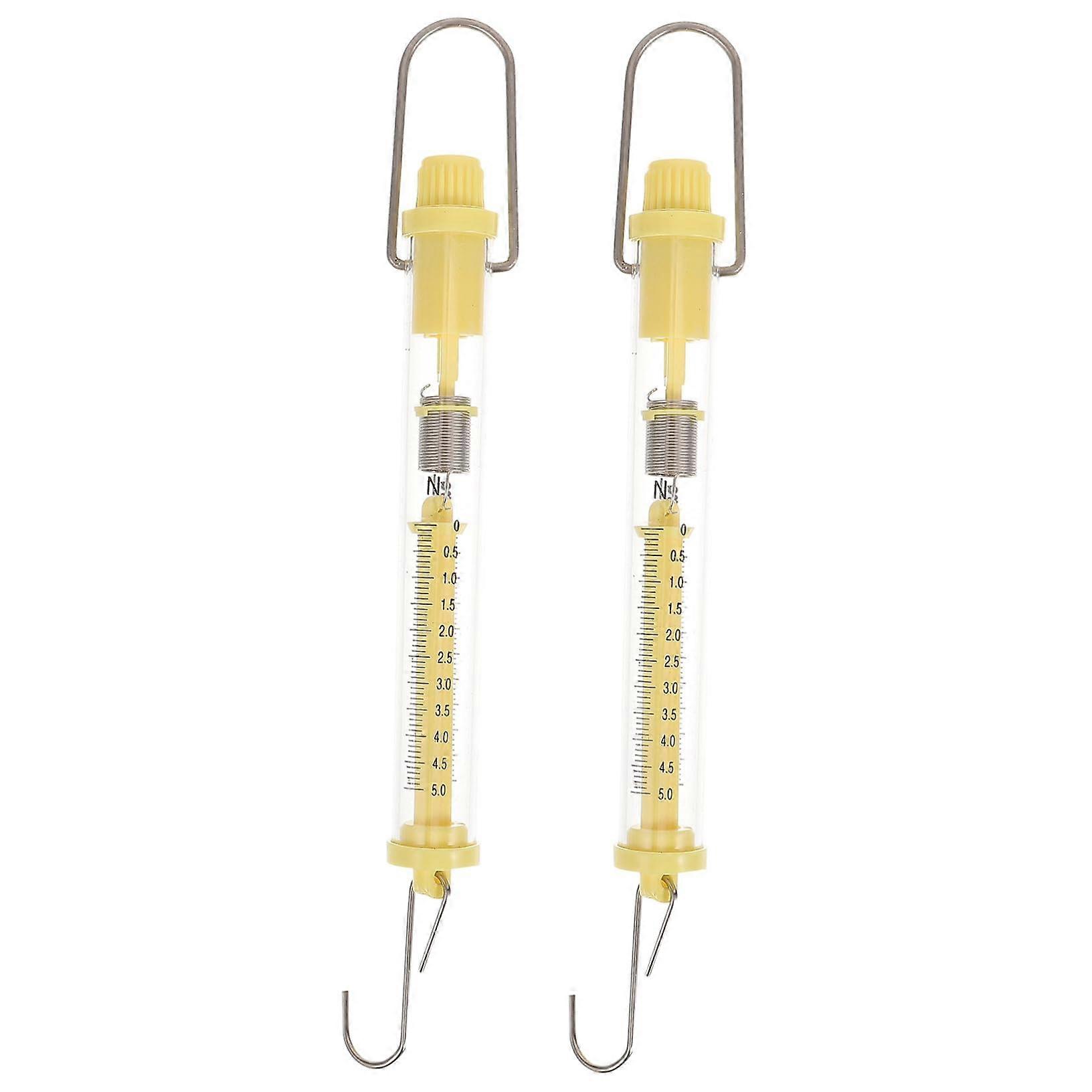 Dual Scale Spring Scales for Classroom Teaching - Durable Spring Balance for Farm Use, Accurate Measurement, Easy to Read