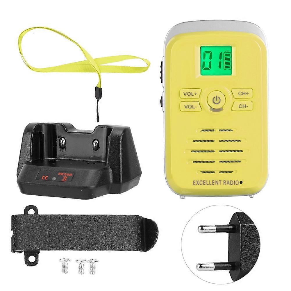 Mini Ultra-Thin Waterproof Walkie Talkie - Long Range, Secure, Noise-Free, Multi-Use