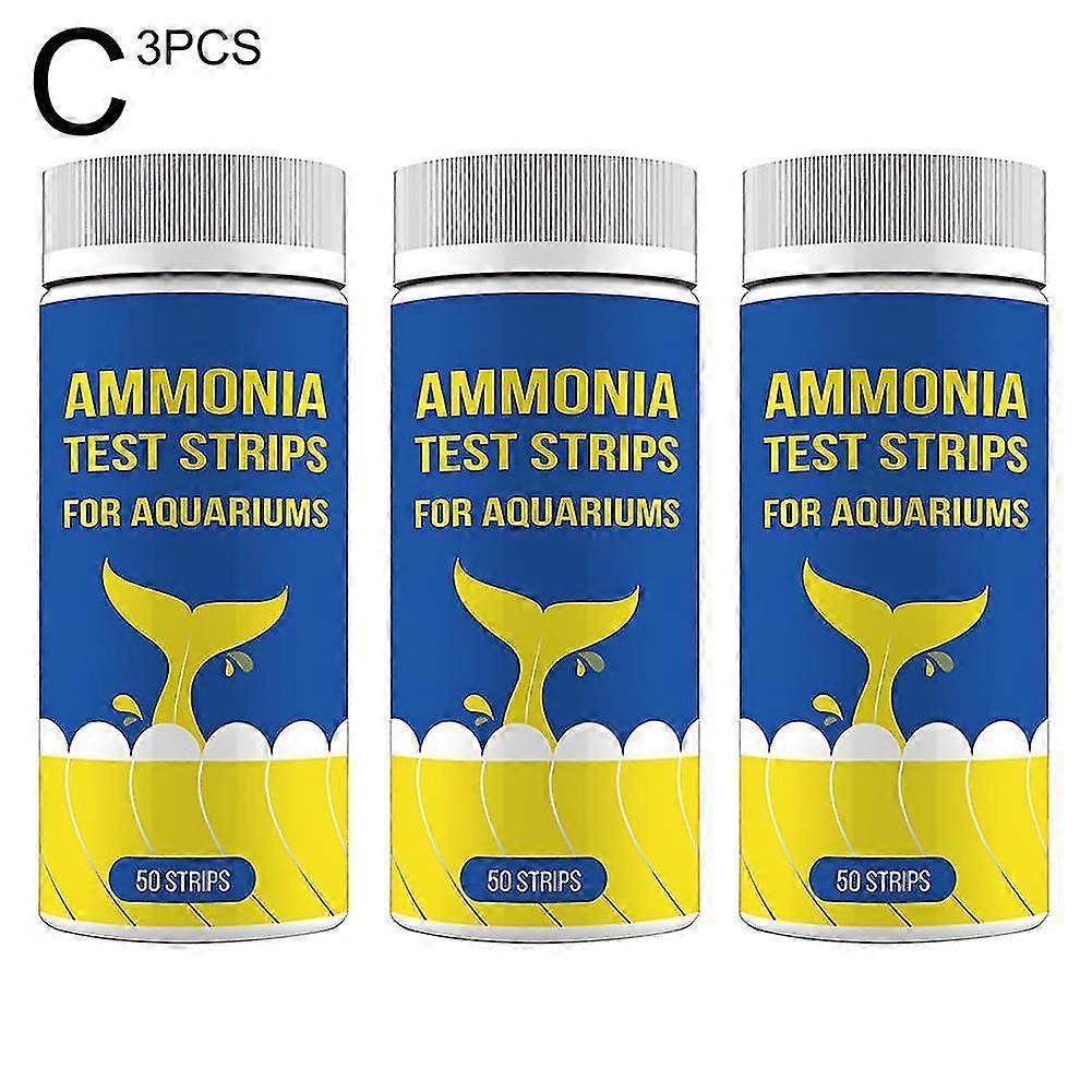 Ammonia Nitrogen Quick Water Quality Test Strips Aquarium Well Being Quick