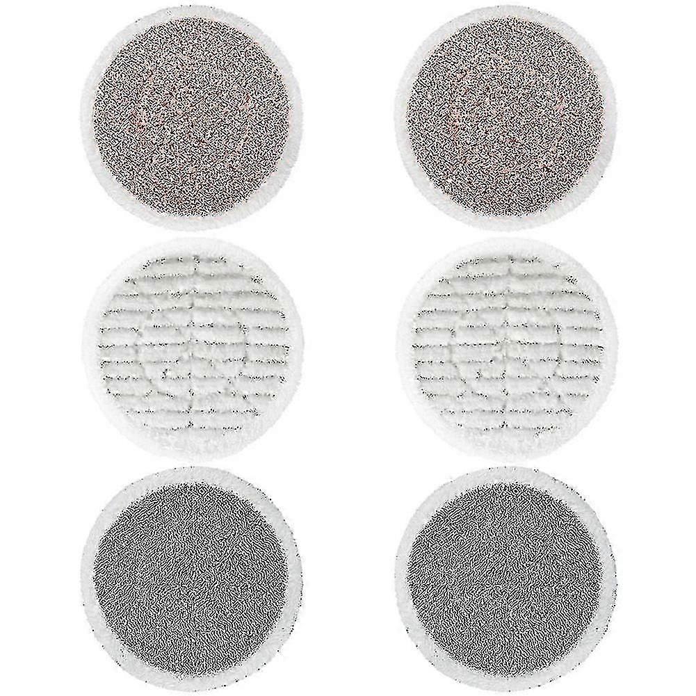 Replacement Mop Pads For S7001 T2 T21 S6002uk Mop, Reusable Scrub All-in-