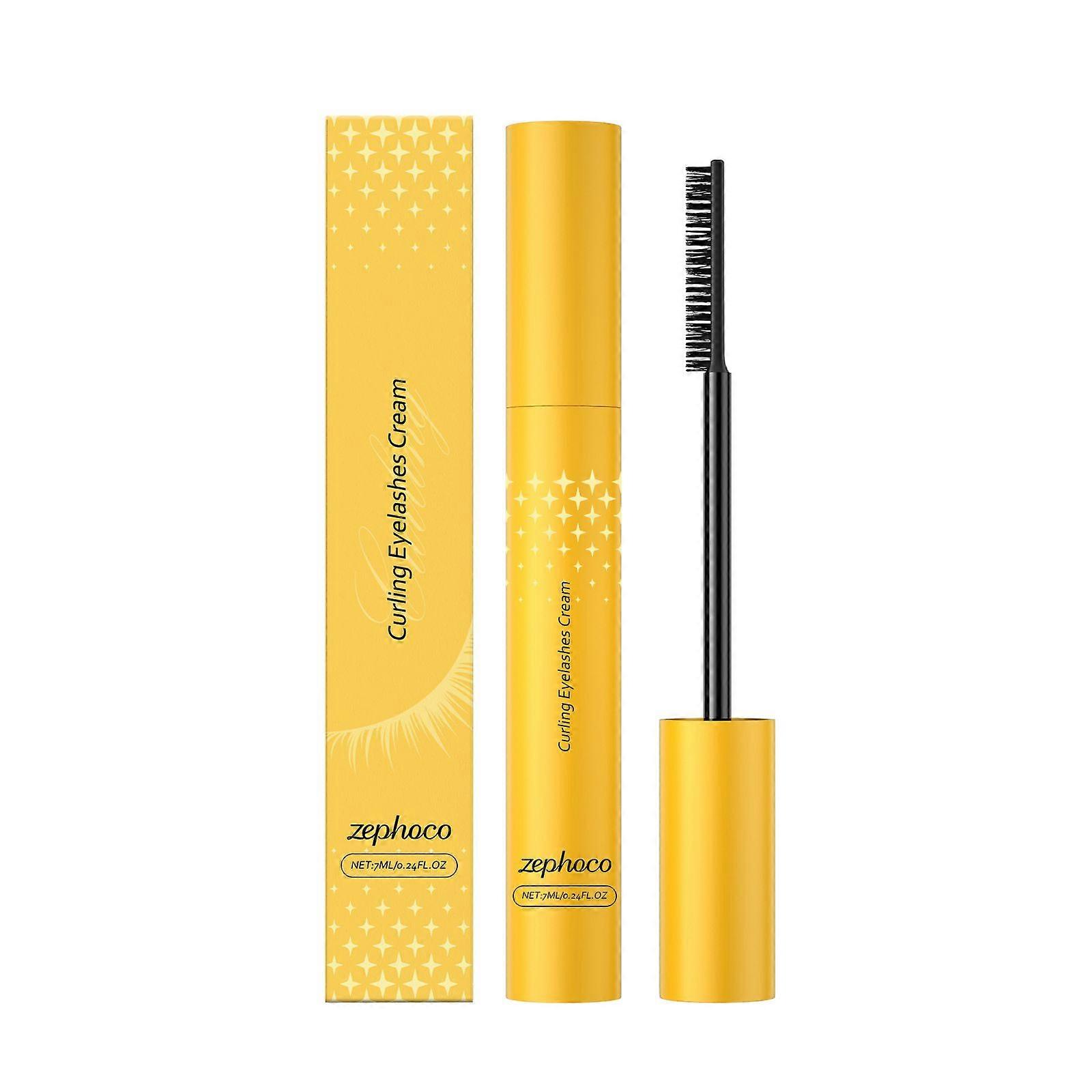 Bubble Mascara Volume and Length, Bubble Washable Mascara, Curling Eyelashes Cream Waterproof Long-Lasting, Can be Applied in Layers to Increase Curl
