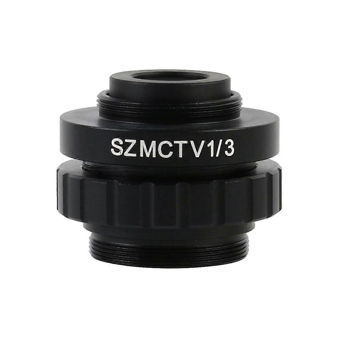 Microscope Accessories Kit 1/2 1/3 0.5X 1X CMount Adapter Lens for Stereo Microscope (Color : 13)