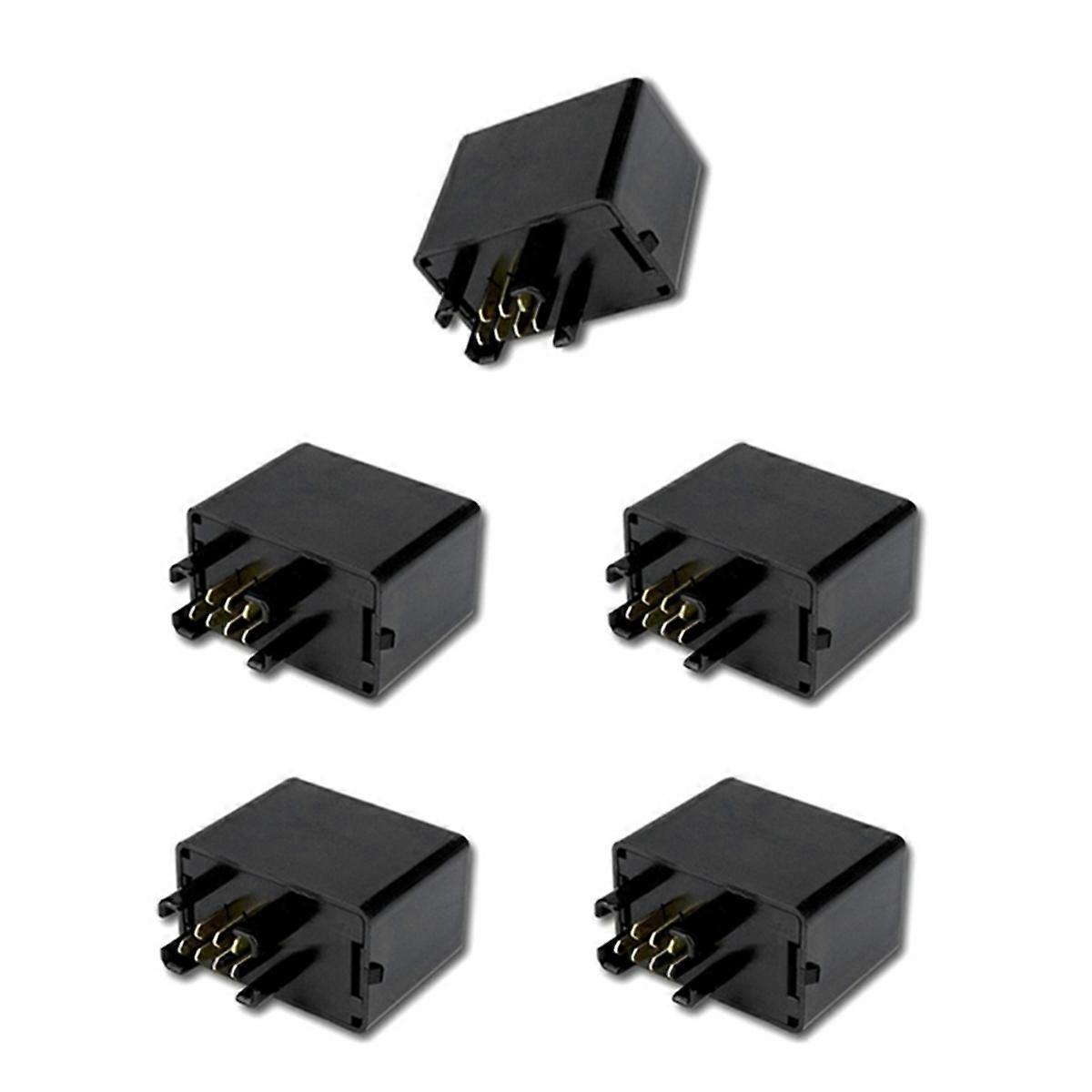 Motorcycle 7 Pin LED Indicator Flasher Relay for Suzuki 5Pcs