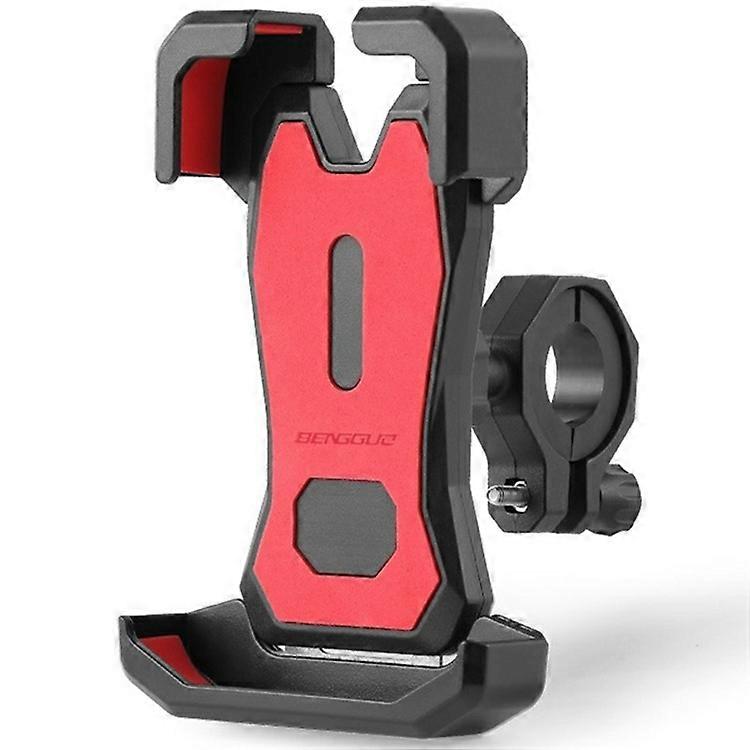 BENGGUO BG-1115 Motorcycle Handlebar One-Click Lock Rotatable Phone Holder