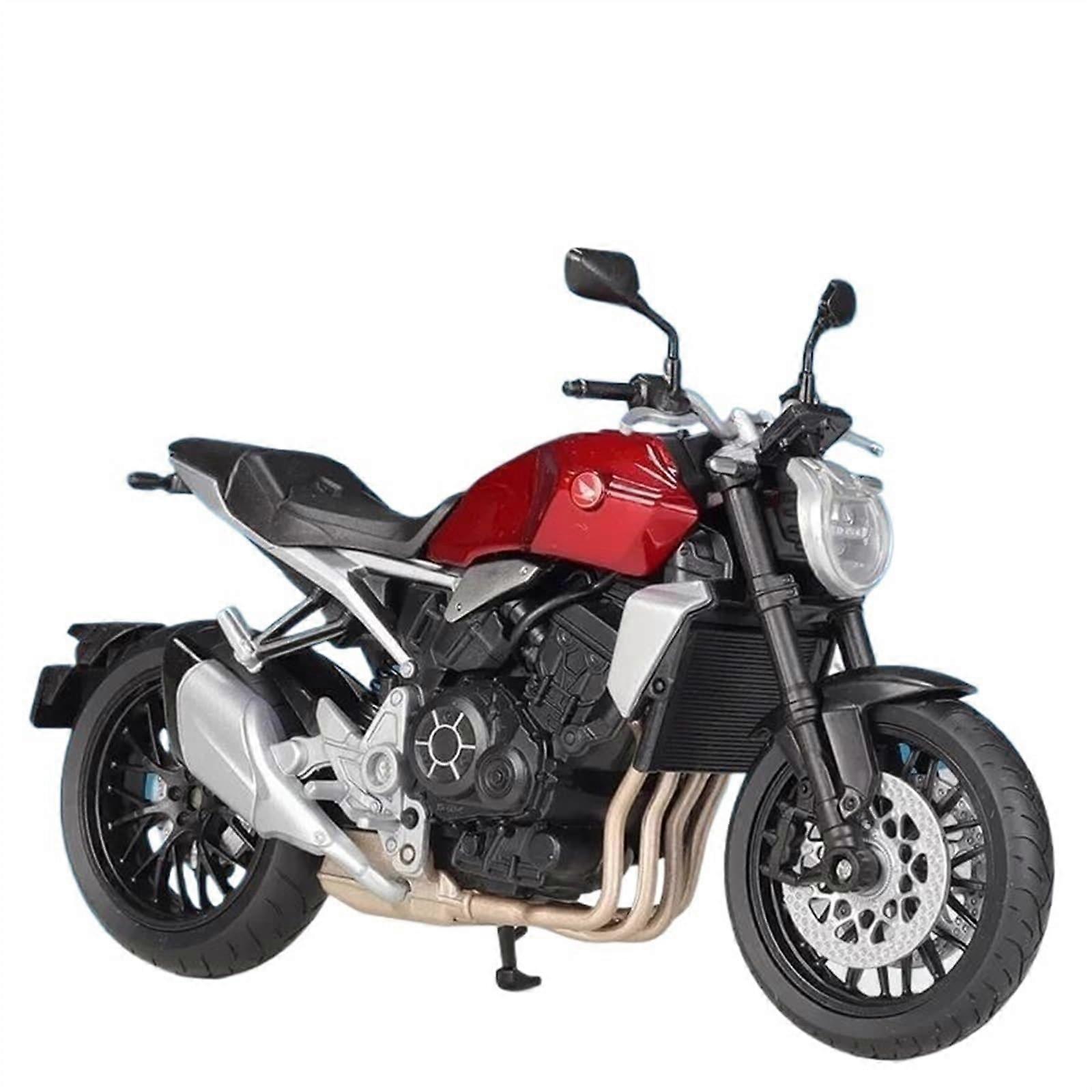 Mini Simulation Motorcycle Toys 1:12 for Honda CB1000 R Model Car Simulation Alloy Metal Toy Motorcycle 's Toy Adult for (Red)
