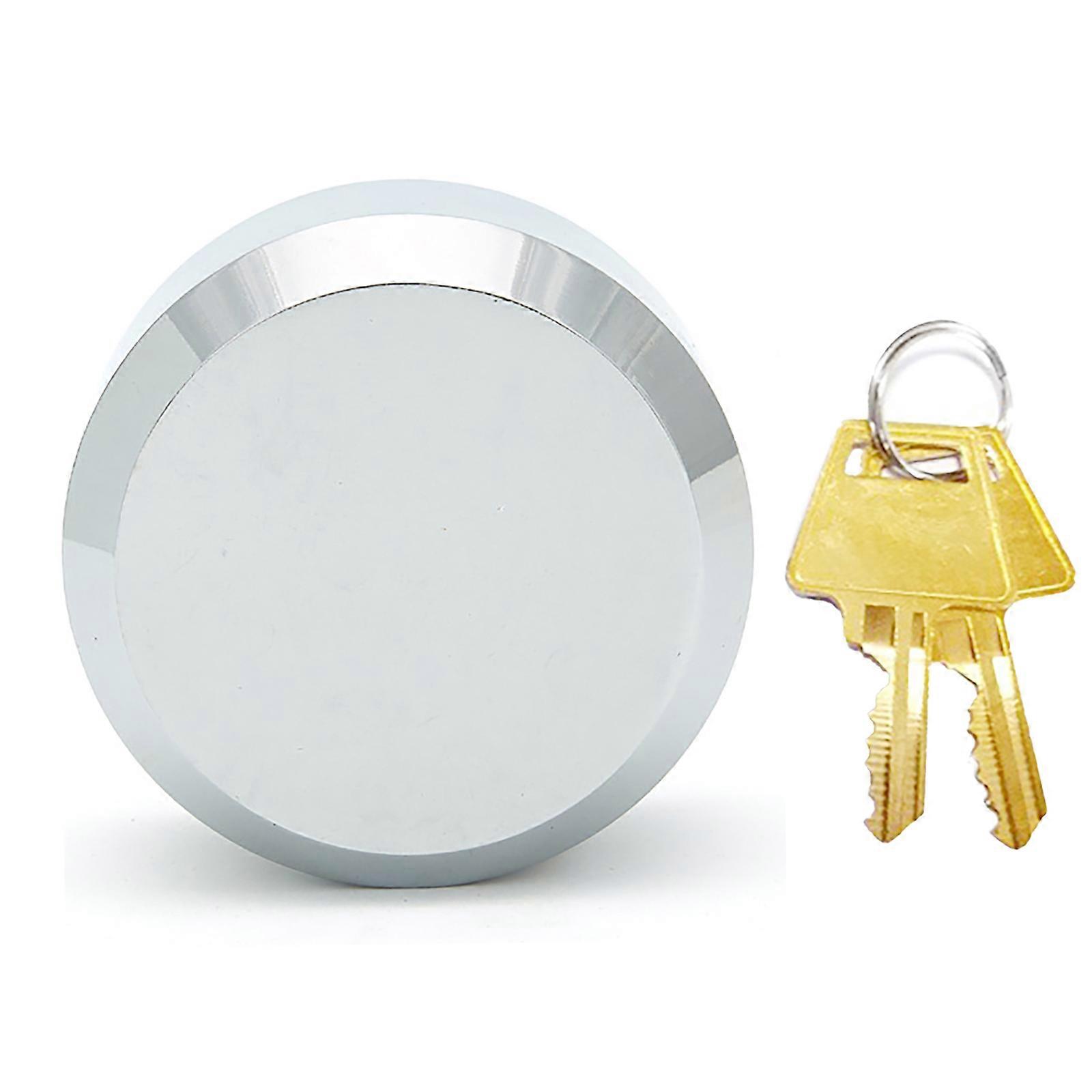 Heavy Duty Concealed Shackle Padlock Keyed Alike Puck Lock High Security Padlock for Resists Pulling & Cutting Enduring