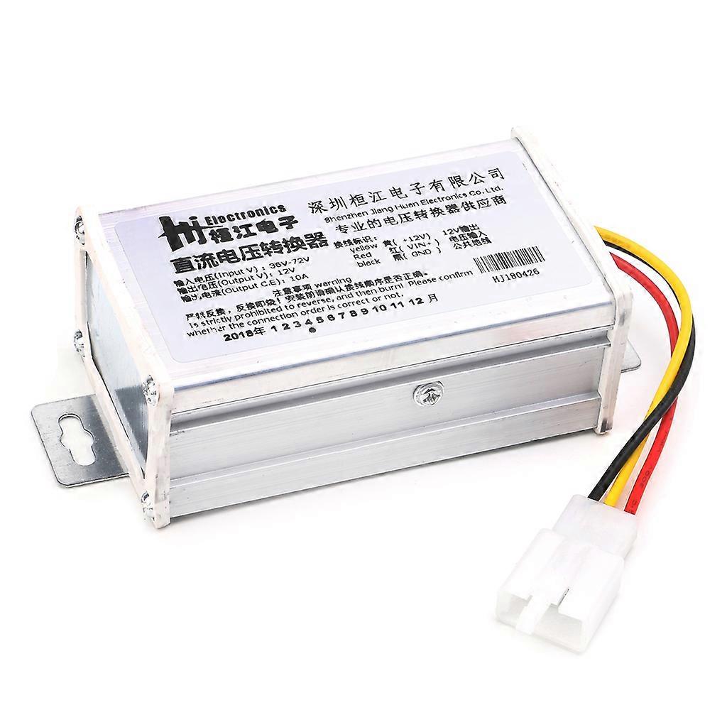 36V 48V 60V 72V to DC 12V 10A Car Power Step Down Converter Voltage Regulator High Efficiency Step Down Power Module