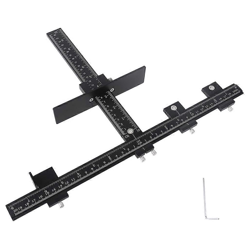 Drilling Template Cabinet Drawer Punch Locator Hardware for Easy Installation-professional Measuring Woodworking Tools