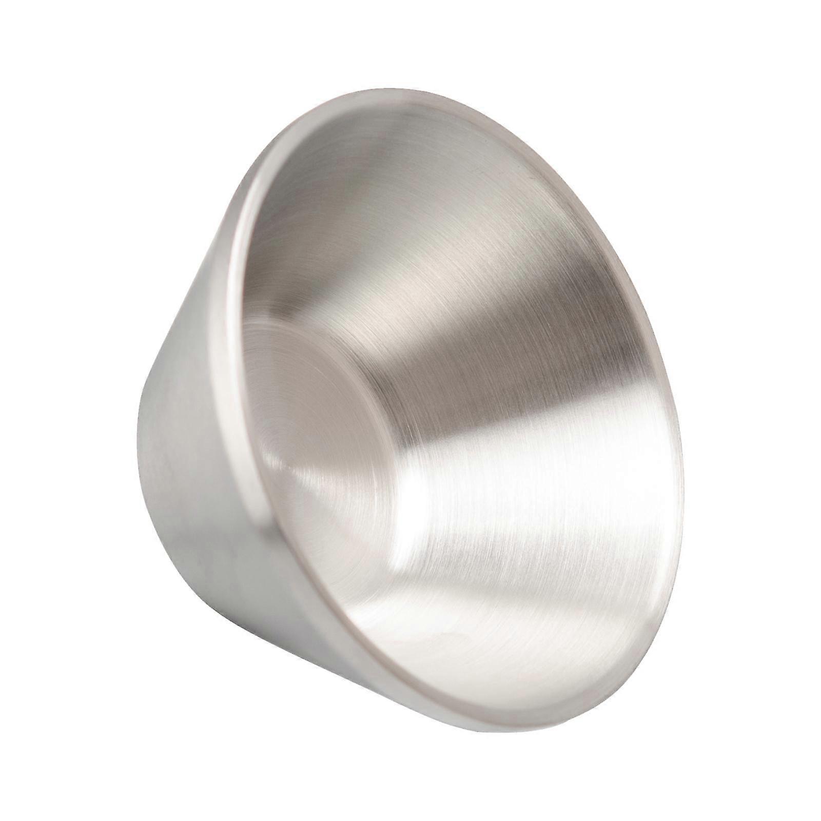 ステンレススチールシェービングソープボウルスムースシェービングマグ 速くて濃厚な泡