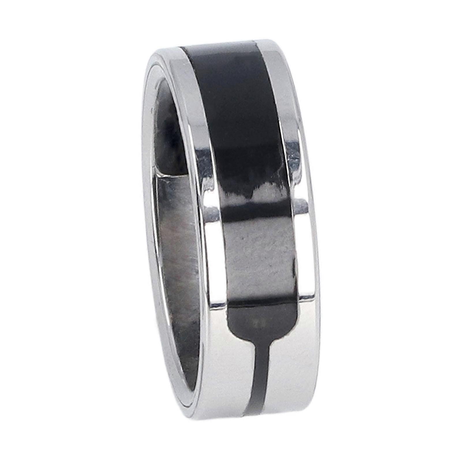 Smart Ring Health Tracker Waterproof Sleep Tracker with Charging Base Body Temperature Monitoring Step Counting Touch Control Inner Diameter 22.3mm