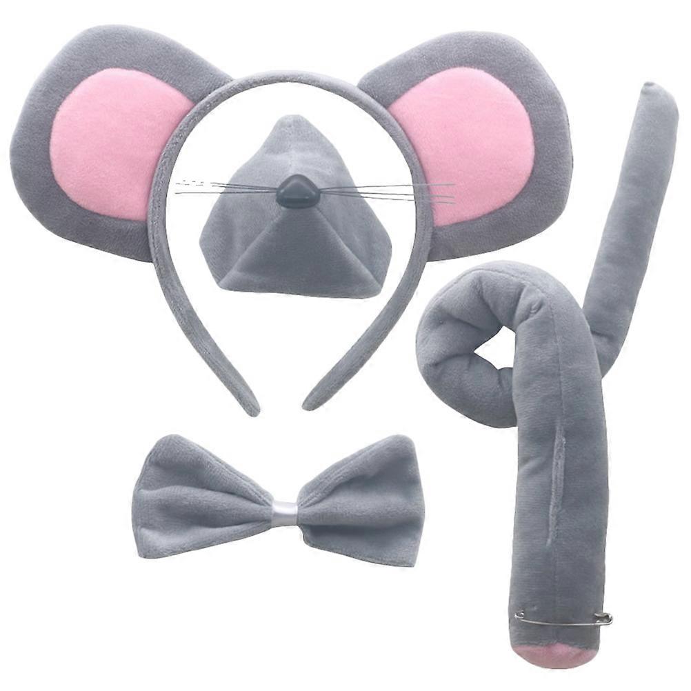Here's a refined and engaging product description for your **Adorable Mouse Ears Headband Set**:
**Adorable Mouse Ears Headband Set – Fluffy