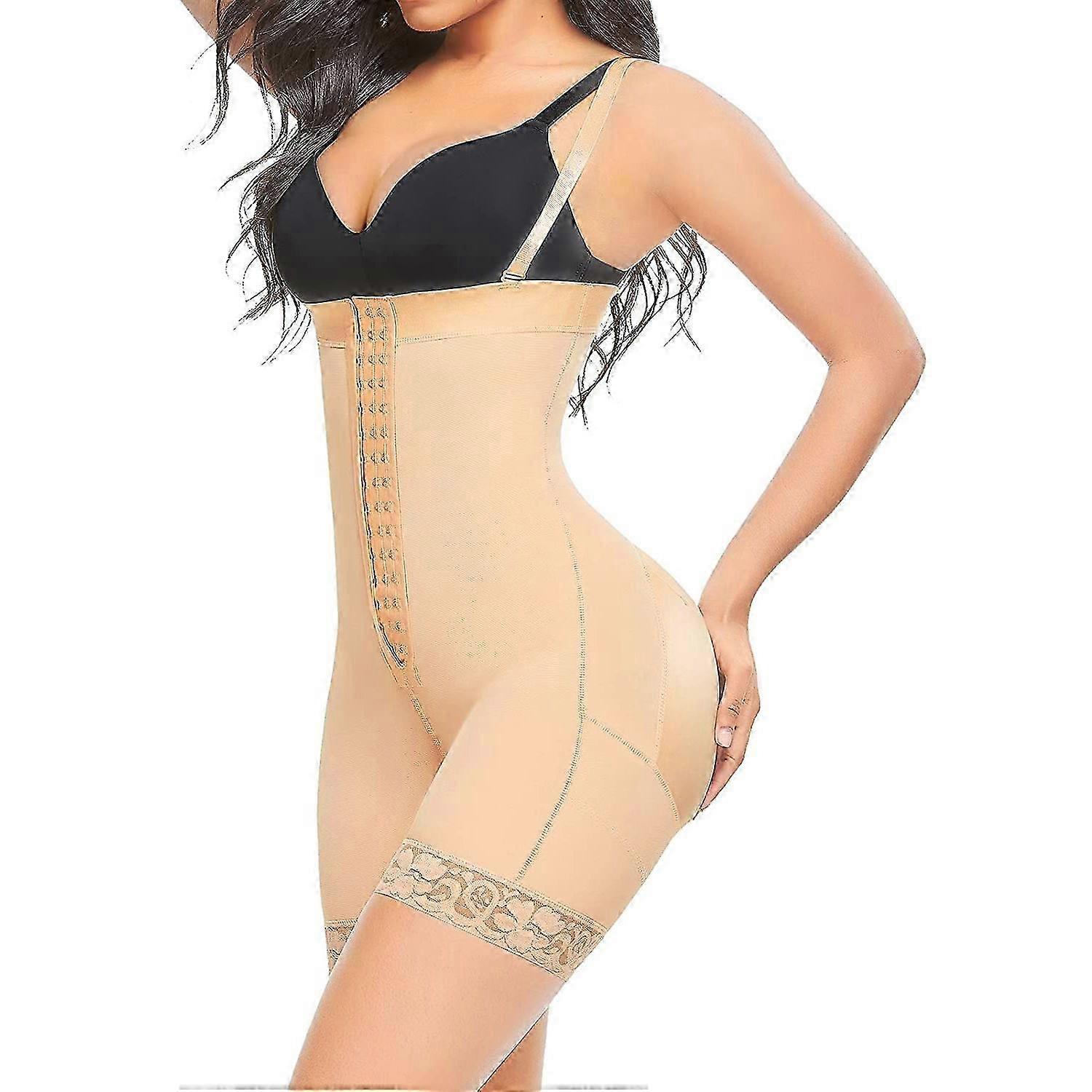 Women's Adjustable Full Body Shapewear Waist Slimming Training Girdle Thigh Trimmer Tummy Control Shapewear