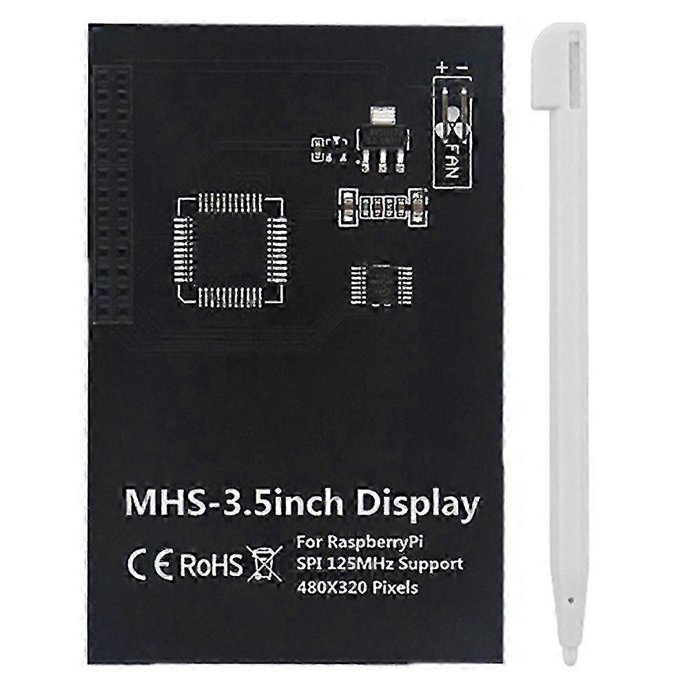 3.5 Inch Touchscreen 480X320 for 4B/3B+/3B TFT LCD Module Screen Display with Touchpen, Black