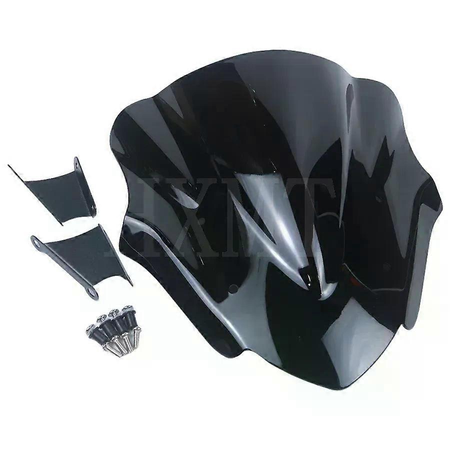 Motorcycle screen Windshield WindScreen Double Bubble MT FZ 09 For YAMAHA MT09 MT-09 FZ09 FZ-09 2017 2018 2019 2020 2021
