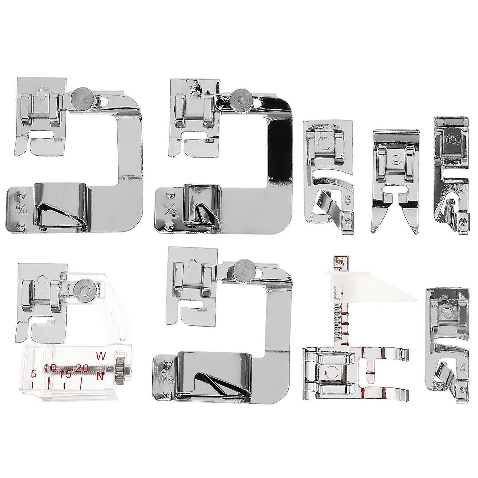 Convenient Presser Feet Household Sewing Feet Sewing Machine Accessories Multi-Function Adjustable Hemming Presser Foot