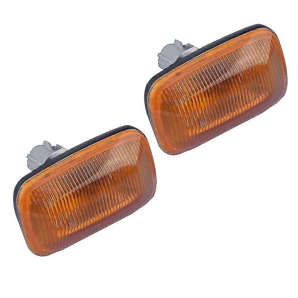 2pcs Turn Signal Side Marker Light for Land Cruiser 80 1990-1997 & 100 1998-2006