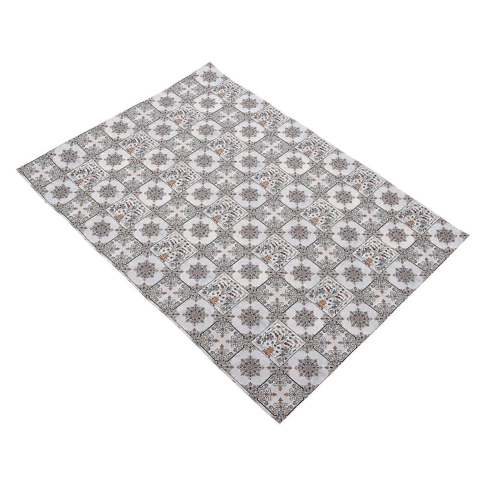 Miniature Dollhouse Accessories Flooring Decorative Tiles For Hobbyists 41.00X30.00X0.20CM 1Pack