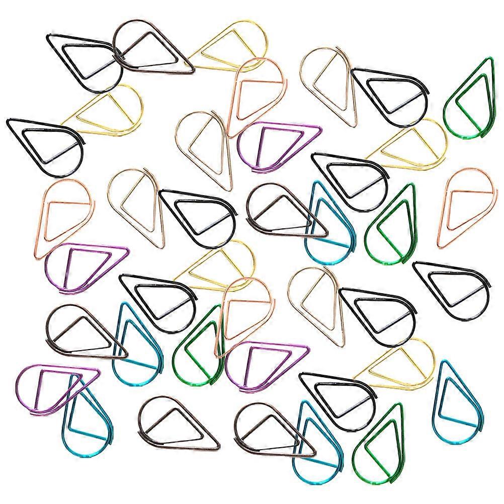 Decorative Metal Paper Clips Small Paper Clips For File Document Users 100Pack