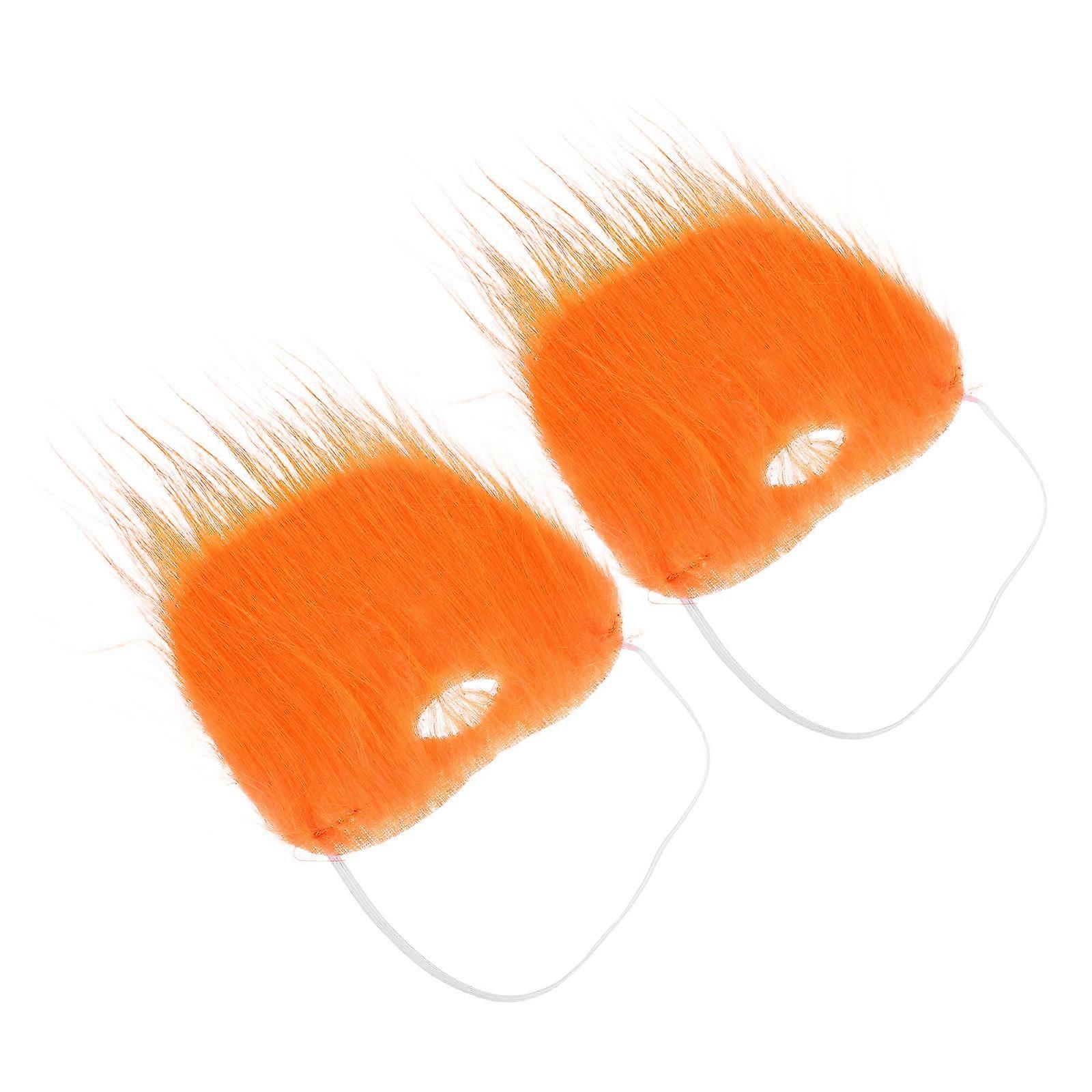 Here's a polished and engaging product description based on the details you provided:
**2pcs Cosplay Fake Beard – Lightweight & Comfortable Party