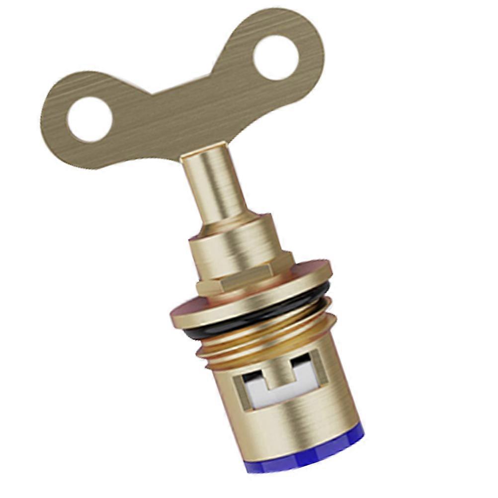 Vent Key Bleed Key Faucet Management Golden 6.50X1.60X1.60CM Water Source Control 1Set