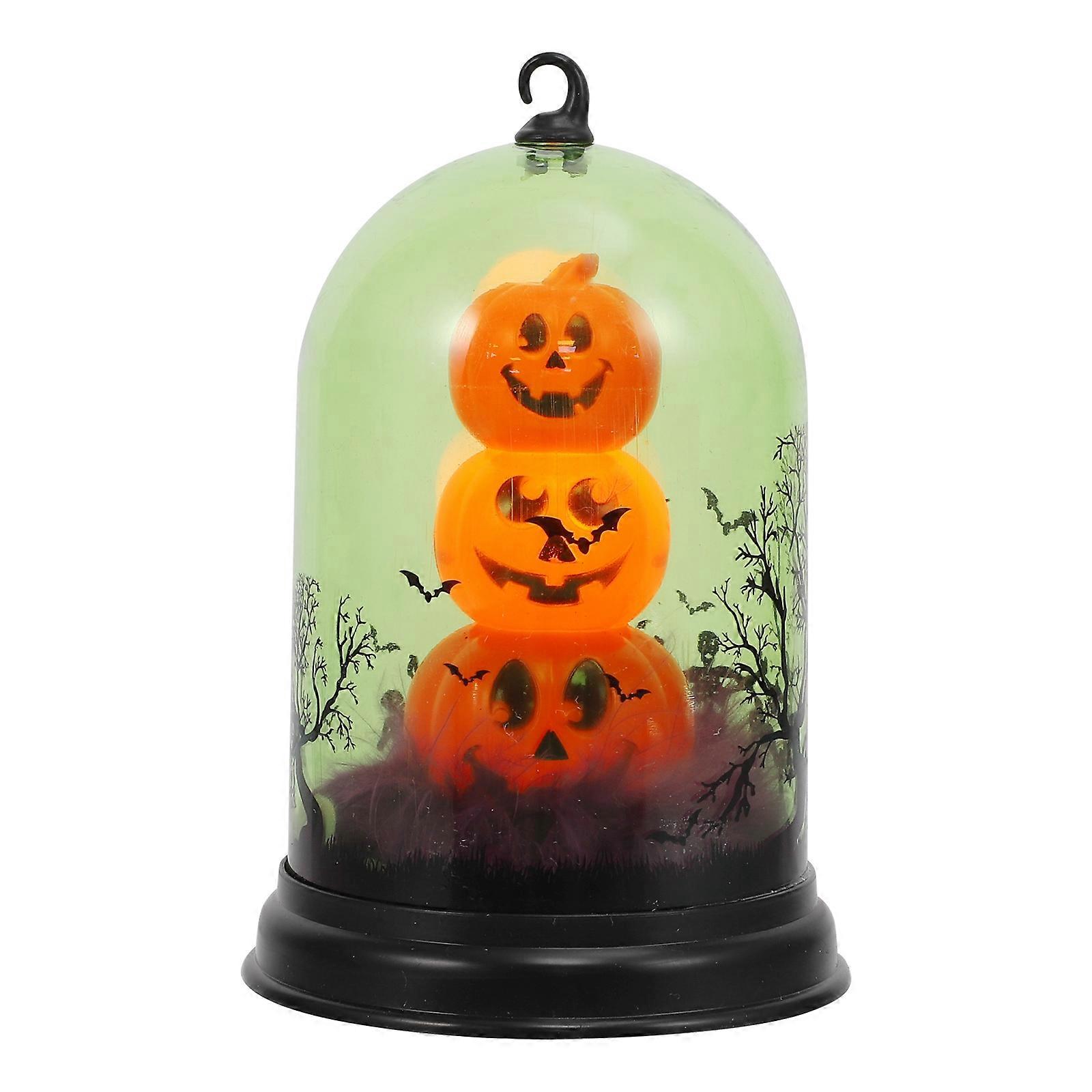 Halloween LED Light Purple PVC Material Festive Ambiance For 1Pc