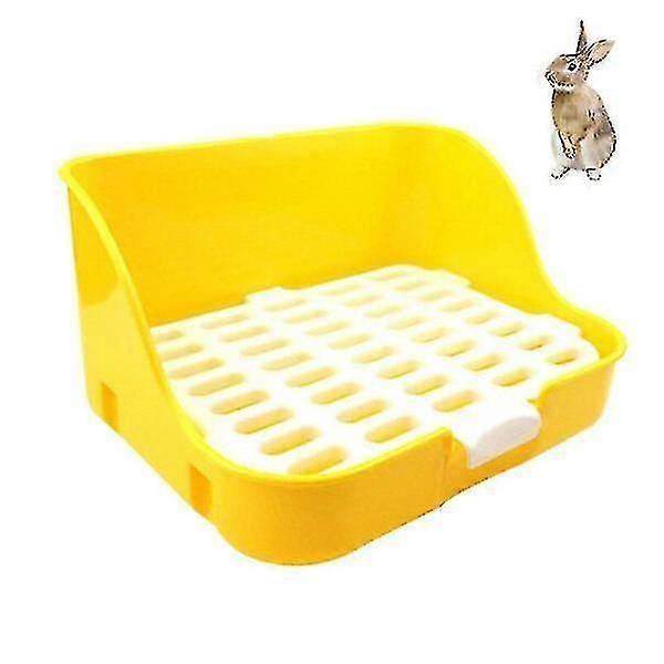 ウサギのためのきれいな屋内ペットごみトレーニングトレイ
