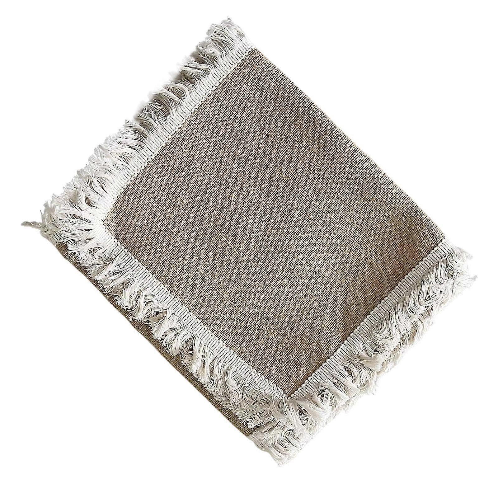 Table Runner with Tassel Handmade Breathable for Wedding Banquet Gardens