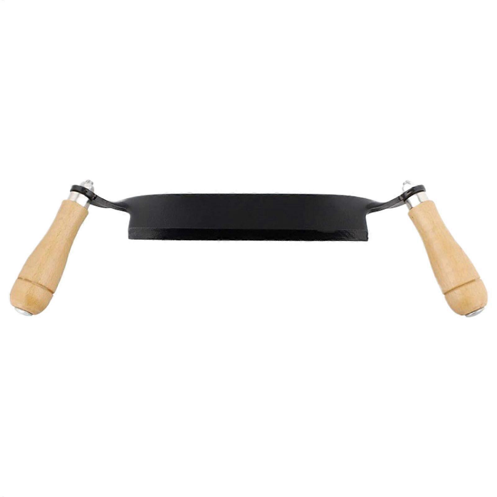 8inch draw shaving cutter with wooden handle, bark scraper, marking tool