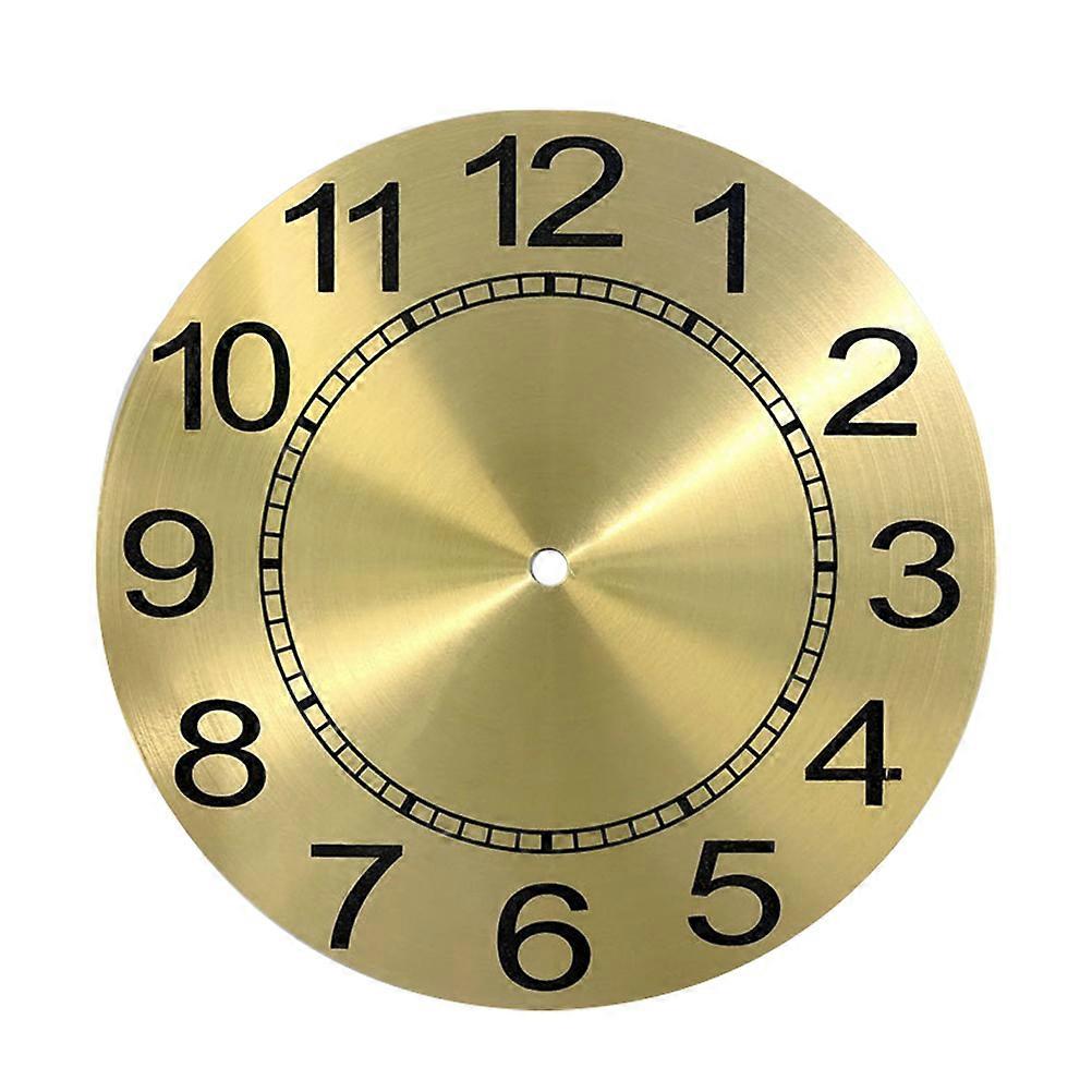 Diy Aluminum Dial Replacement Part Round Shape Simple Design 24.30X24.30X0.10CM 1Pcs