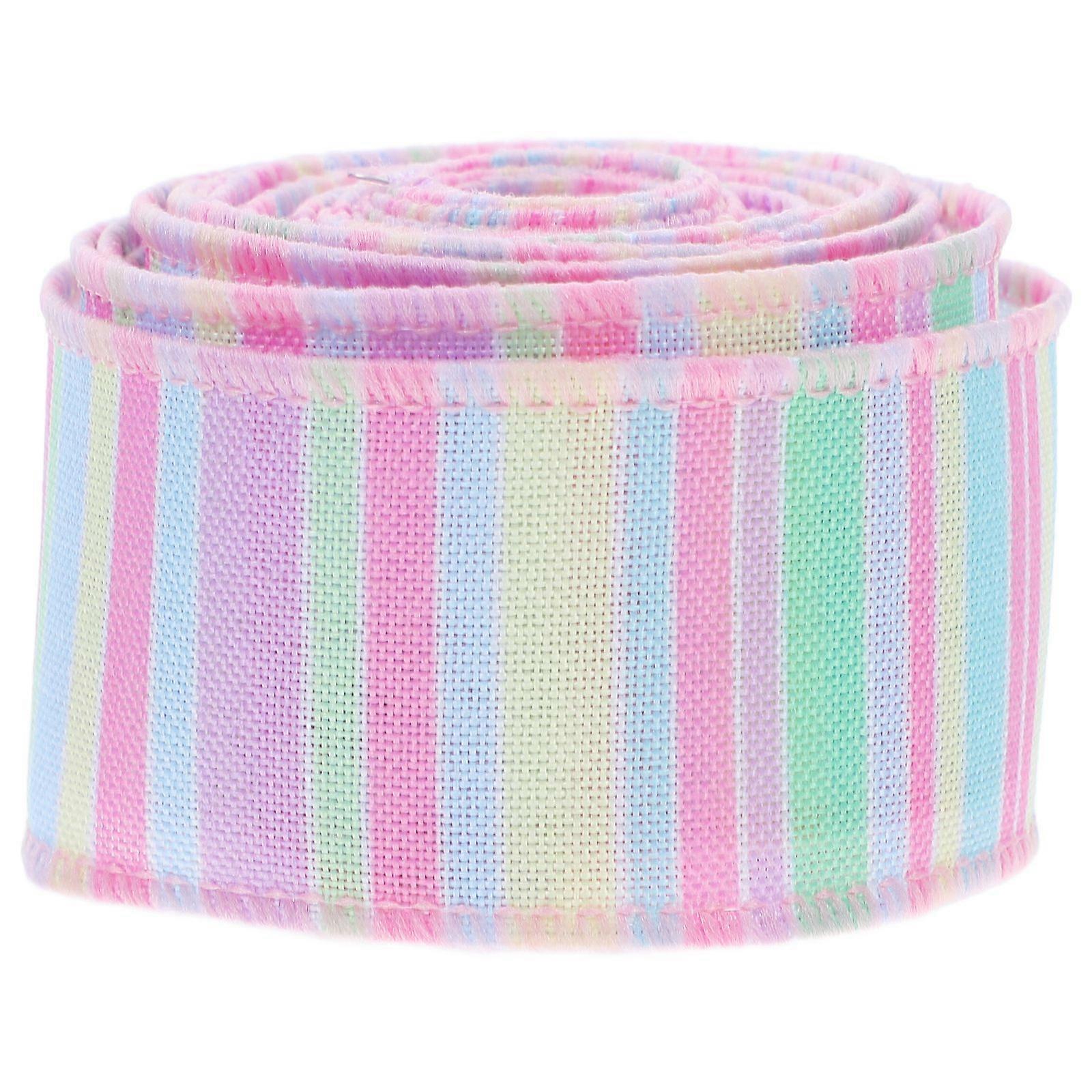 1 Roll Wrapping Ribbon DIY Ribbon Party Present Ribbon Easter Ribbon Packing Present Ribbon Decorative Ribbon for Bows Craft Present Ribbon Multi-func