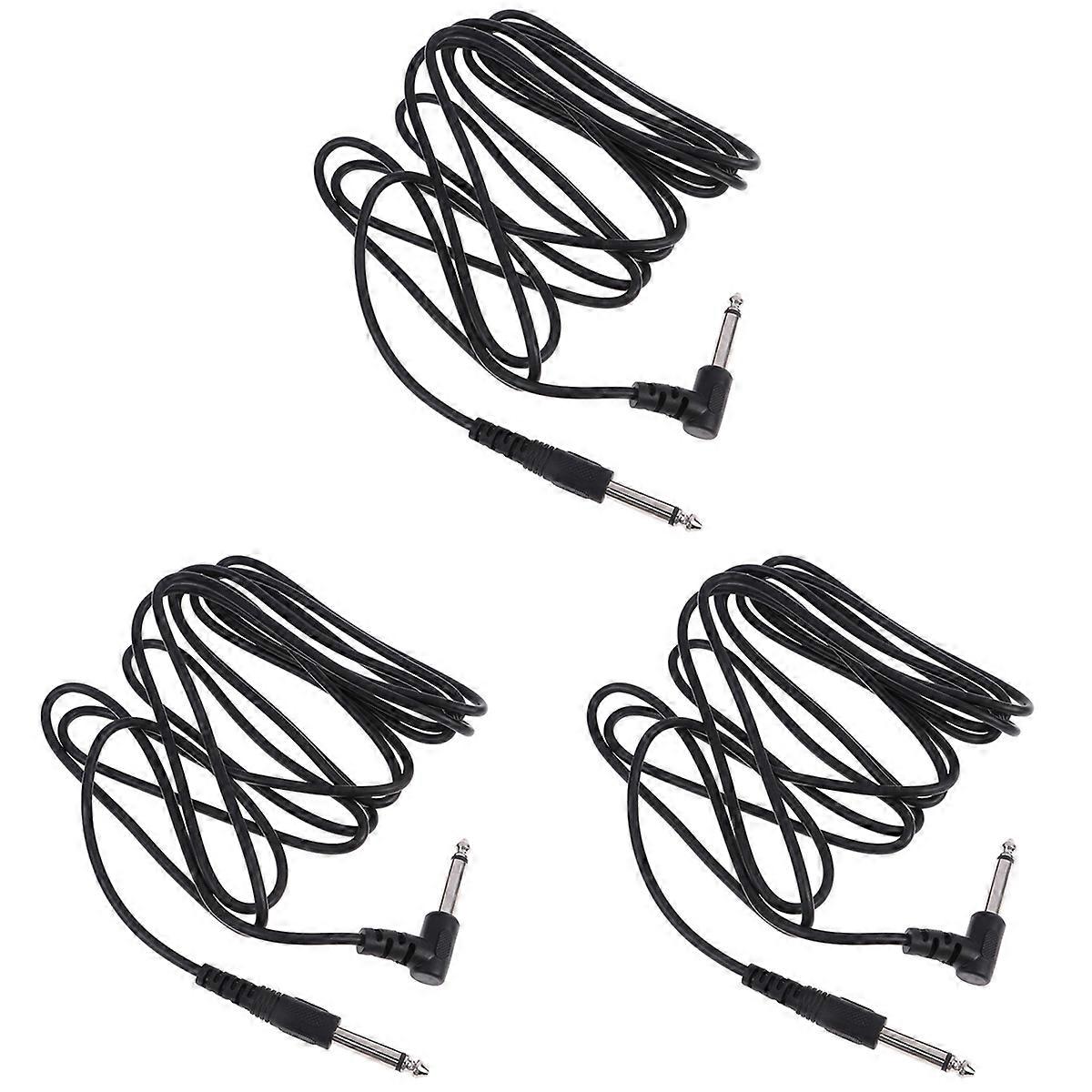 Guitar AMP Cable 3Meter Electric Patch Cord Guitar Amplifier Cable