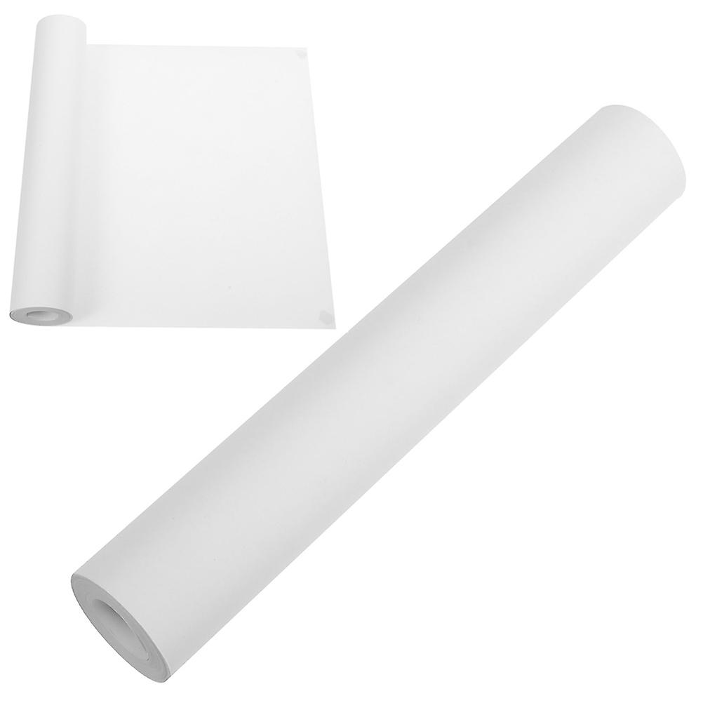 Coloring Paper Roll for Kids Imagination Development White 1000.00X29.60X0.10cm 2 Rolls