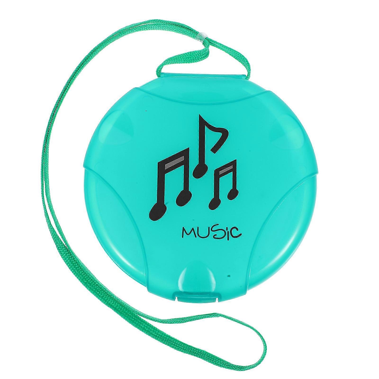 CD Organizer Case Round CD Box for Music Lovers Large Capacity Storage Bag 1Pack