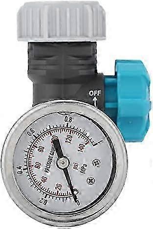 Adjustable Water Pressure Regulator with Pressure Gauge for G3/4 Fittings