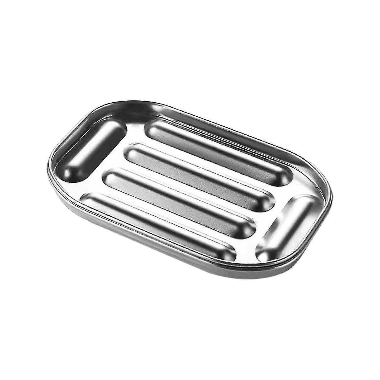 Non-Stick Sausage Mold and Maker with Cover for Making Meat Sausages, Baby Food Supplements, Breakfast Truffles, and Finger Biscuits
