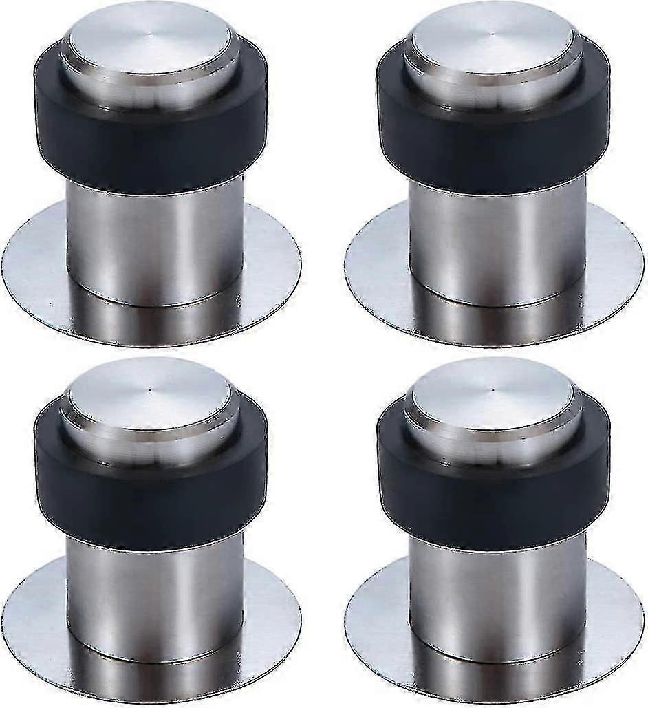 4.5cm Stainless Steel Door Stops (4 Pack)