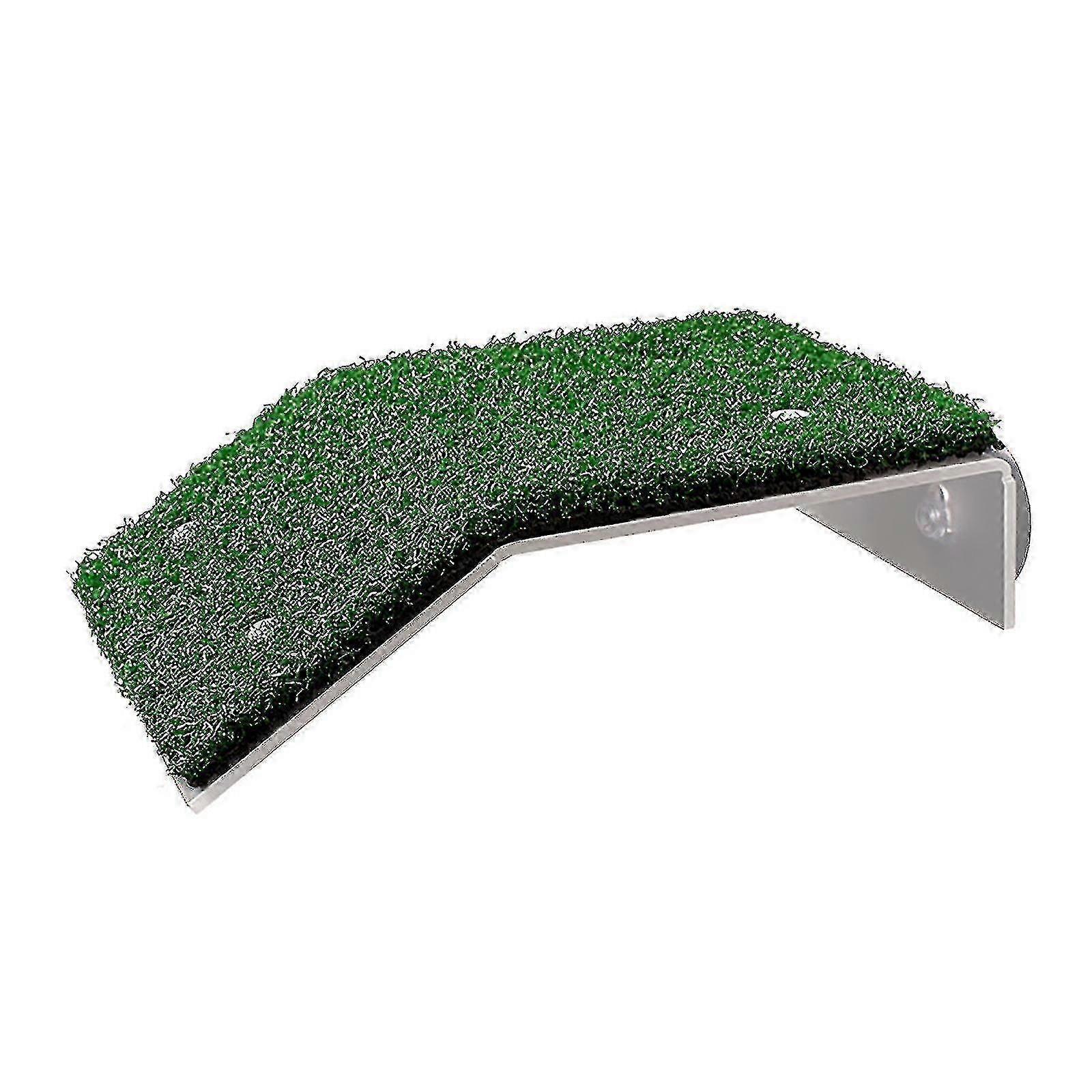 2023 New Turtle Ramp - Suitable for Turtle Basking Platform - Aquarium Turtle Tank Climbing Platform Lifelike Grass Ladder