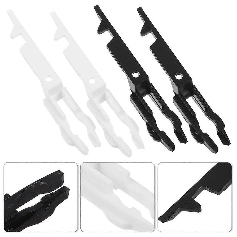 8pcs Emergency Key For Bathroom Bedroom Fire Exit Reset Key Plastic Call Point Key Break Glass Panel Key Alarm Reset Key Emergency Door Unlock Key