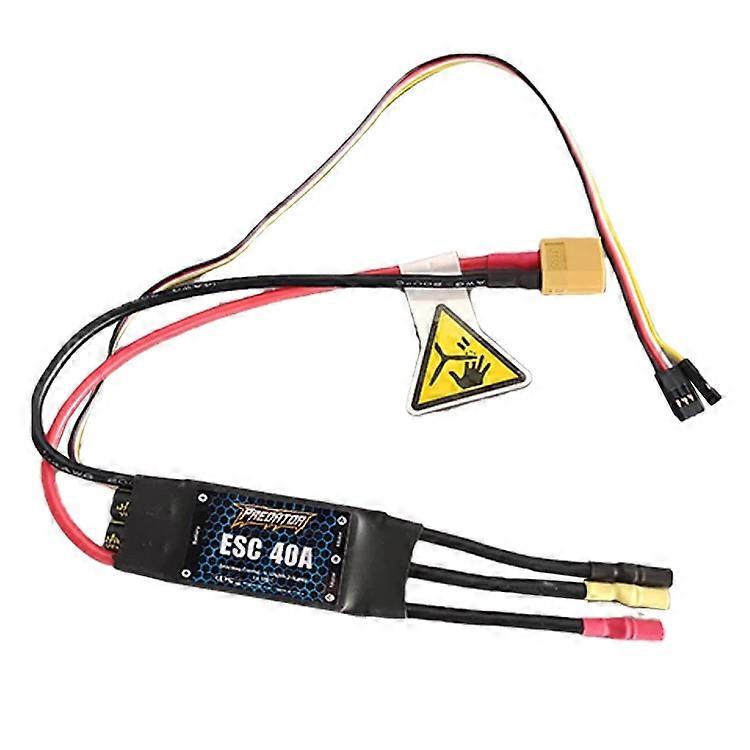 MD-Hobby 40A 2-4S Brushless ESC With 5V/3A BEC XT60 Plug For RC Airplane