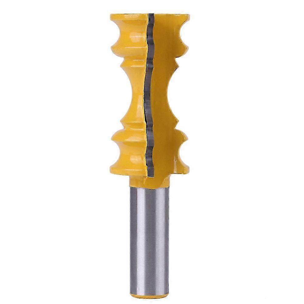 1/2 Shank Large Elaborate Chair Rail Molding Router Bit for Woodworking