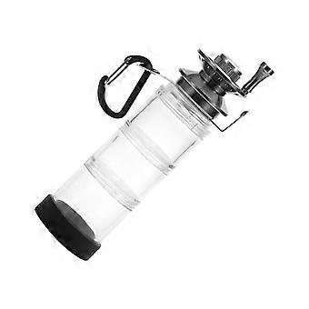 Fishing Hook Storage Box with Bait Container, Ultra-Compact Design
