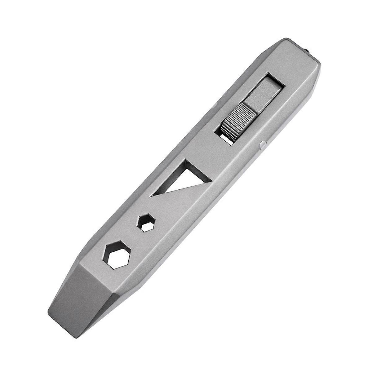 Multifunctional Titanium Alloy Unibody Pry Bar Portable Pocket Tool