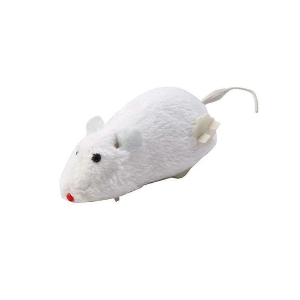 Cat Toy Mice for Cats and Dogs, Running Rat Teaser with Clock Movement Accessories, One Size, Random Color Options