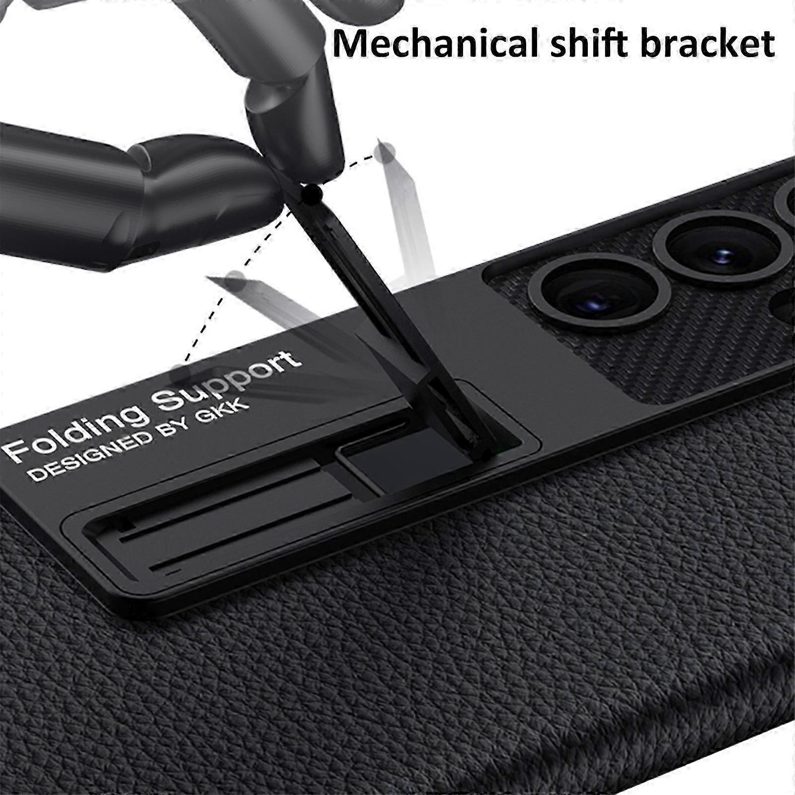 Galaxy S24 Plus Case with Kickstand Bracket Cover Slim Thin Cover Shockproof Protective Case for Samsung Galaxy S24 Plus