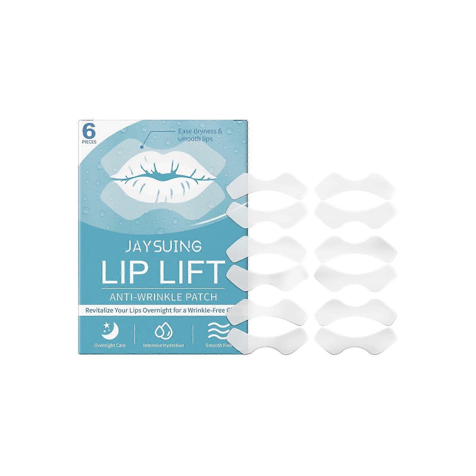 Lip Wrinkle Patches, Lifting Anti-Wrinkle Patches for Lips, Smoothing Smile Line & Fine Lines around Lip Area, Breathable and Skin-friendly