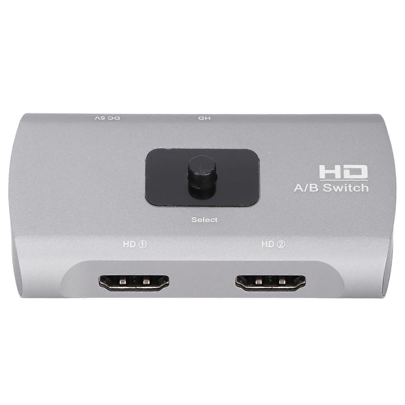 4K HD Switch HD Multimedia Interface Compat Adapter Bidirectional HD Switcher for PS4 TV Box