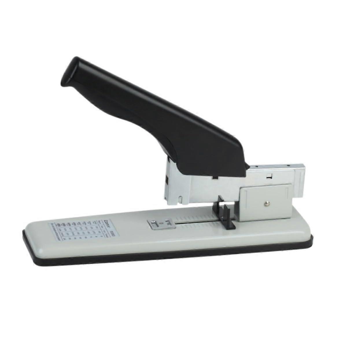 Office stapler, desktop stapler, heavyduty Sheng book binder for the office by Business Source, 300x186x247mm, black.