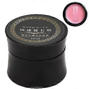 10ml Résine Ongles Étendu Gel Extension Rapide Sans Douleur UV Constructeur Nail Art Manucure Outil